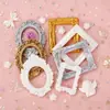 Moldura de Foto de Resina Estilo Antigo Acessórios de Cola Creme Materiais para Capa de Celular DIY de Resina Enfeites Acessórios Barrocos Ímãs de Geladeira