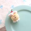 Dulce Pudín de Cereza Coreano Helado DIY Accesorios para el Cabello de Niños Ropa con Patrón de Helado Linda Accesorios