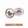 Botones Metálicos Huecos, Botones para Camisa, Botones para Tejido de Suéter, Botones, Accesorios de Ropa Dorados