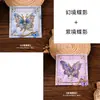 Marcador de Página de Metal Vintage Borboleta Personalizado para Estudantes, Clipe de Página de Livro de Leitura de Alto Valor, Pequeno Presente Criativo, Presente de Aniversário