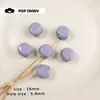 Accesorios para Joyería DIY de Acrílico con Agujero Grande Accesorios de Resina para Ropa Agujero Recto Material para Ensartar Cuentas Sueltas Tejidas