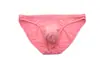 Novedad de Verano para Hombre Calzoncillos Ultra Delgados de Seda de Hielo Color Sólido Ropa Interior Venta al por Mayor Exportación 9094