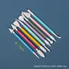 Arcilla Arcilla Suave Herramientas de Repujado DIY para Niños Set de Horneado y Tallado Cuchillo de Tallado de Cerámica Set de 8 Piezas Cuchillo de Tallado de Arcilla Plástica