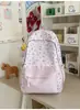 Mochila Ensino Fundamental Meninas Ensino Médio Estilo Coreano Fresca 2026 Dropshipping Nova Menina Grande Capacidade Mochila de Ombro Duplo