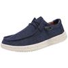 Comercio Exterior Populares Talla Grande Mocasines para Hombre Zapatos Casuales de Lona Transfronterizos Slip-On para Conducir Zapatos Perezosos Tela Lista para Entrega