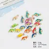 [Serie Oceánica] Cuentas de Caracola de Aleación Cuentas Sueltas Cuentas Espaciadoras Colgante Pulsera DIY Collar Accesorios de Joyería
