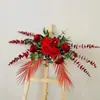 Arco de flores decoração floral pendurado na parede lintel da porta placa de água de flores cenário floral cena de fotografia adereços venda direta
