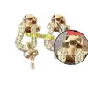 Pulseira de Alta Qualidade Fred com Fivela de Ferradura Pequena para Mulheres, Luxo Leve Ouro 18K, Versátil e Elegante, Presente para Namorada ou Melhor Amiga
