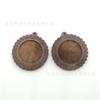 AliExpress Amazon transfronterizo caliente retro gema del tiempo base de madera 25mm explosiones de comercio exterior fabricantes al por mayor