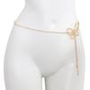 Estilo Europeo y Americano Simple Mariposa de Pedrería Accesorio de Cintura Versátil Diseño Trendy de Club Nocturno Cadena de Cintura de Pedrería para Mujer
