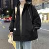 Nueva Chaqueta con Capucha Estilo Hong Kong para Hombre Otoño e Invierno 2024 Talla Grande Holgada para Gordos Chaqueta Deportiva al Aire Libre para Pareja para Hombres