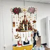 Campanilla de viento navideña de producto nuevo transfronteriza, campanilla de viento pintada de Navidad para atrapar el sol S
