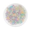 Fábrica Vendido 6MM Cuentas de Vidrio Mágico Burbuja Burbuja Burbuja Diy Cuentas Burbuja Color AB Ampollas Cuentas No Porosas Cuentas de Vidrio Olla