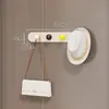 Gancho Magnético Rack de Armazenamento de Chaves para Porta de Entrada Entrada Porta de Segurança Gancho Forte em Fila Rack de Armazenamento Criativo