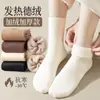 Calcetines Zhuji Suaves y Gruesos Estilo Otoño/Invierno para Mujer Encaje Delicado Versátiles de Caña Larga Lunares Retro Modernos