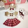 [Solo para Ropa de Bebé] Bebé de Tres Años Muñeco de Peluche Grande de Vinilo 400% Ropa de Bebé Vestido de Primavera Traje Dulce y Lindo