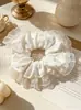 Elásticos de Cabelo de Renda, Scrunchies Simples e Doces Estilo Coreano, Estilo Despojado, Fornecimento Direto da Fábrica de Origem