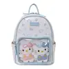 Mochila de Gran Capacidad Kitty Girl 2026 Nueva Moda de Dibujos Animados con Relieve Mochila de Viaje Hello Kitty Bolsa Ita