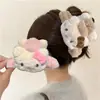 Nuevo Pasador de Pelo de Peluche de Gato Lindo para Otoño e Invierno, para la Parte Trasera de la Cabeza, Dulce Pinza de Tiburón para la Parte Trasera de la Cabeza