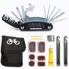 Ferramenta de Reparo de Bicicleta Mountain Bike Conjunto de Ferramentas de Reparo de Pneus Kit de Combinação de Reparo de Barra de Pneus