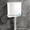 Liansu WP02140 proteção ambiental e economia de energia tanque de água de agachamento vaso sanitário especial tanque de água ultra-fino aluguel de quarto caixa d'água descarga tanque de água