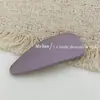 Pinza de Pelo de Satén de Color Sólido Estilo Coreano Gota de Agua Pinza Lateral para Flequillo Pinza Versátil para el Trabajo Pinza de Pelo Moderna y Elegante