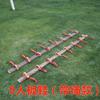 Competencia de Team Building Zapatos de Tabla de Madera, Accesorios de Juego Divertido para Tres y Cuatro Personas, Zapatos de Tabla Qixin, Tabla Bigfoot Tongzhou Jiji