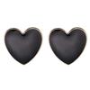 Cao Shi AliExpress aretes estilo caliente superventas moda exagerada aleación gotas corazón de amor arete en forma de corazón femenino fabricantes suministro directo