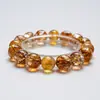 Pulsera de Cristal de Jade Ojo de Tigre Natural Hecha a Mano para Mujeres, Nuevo Estilo Versátil, Efecto Iluminador, Venta al por Mayor