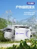 Benno 2026 Nueva Bolsa para Señuelos de Película de Cuero Bolsa de Cintura Multifuncional Bolsa de Pesca Bolsa Específica para Almacenamiento de Señuelos Bolso Cruzado