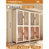 Guarda-roupa de Aço para Uso Doméstico, Adequado para Quarto de Aluguel, Fácil de Montar, Armário de Metal Resistente e Durável, Armário de Armazenamento de Ferro