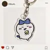 Llavero Colgante de Acrílico Chiikawa Usagi Hachiko Regalo para Mejor Amigo Estudiante Dibujo Animado