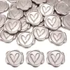 60 piezas de pegatinas variadas de lacre para invitaciones de boda, sobres y sellos de regalo
