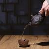 Tetera de Arena Morada Mineral Original Dragón Chino Tallado a Mano Tetera de Cerámica para Uso Doméstico Gran Capacidad Juego de Té Cerámico 300ml