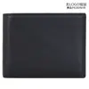 Cartera de Piel Genuina para Hombre, Cartera Corta Antirrobo RFID de Moda, Piel de Vaca de Primera Capa, Regalo de Negocios, Suministro de Amazon