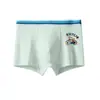 Ropa interior para niños, Malla de seda helada, Estilo fino de verano, Estampado de dibujos animados, Calzoncillos tipo bóxer para niños medianos y grandes, Calzoncillos tipo bóxer para estudiantes