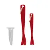 Kit de Eliminación de Garrapatas de Plástico Gancho Extractor Profesional de Garrapatas Pinza para Garrapatas Removedor de Piojos y Pulgas Removedor de Insectos de Dos Puntas Nuevo