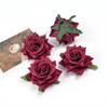 Cabezas de Flores de Rosa, Flores Artificiales para Bodas, Decoraciones de Escena de Boda, Flores Falsas con un Toque de Lujo, Muros de Flores Realistas, Flores para Habitación de Boda