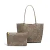 Bolso Tote de Mano Tejido a Mano para Mujer de Gran Capacidad de Alta Gama para Otoño e Invierno, Bolso Simple y Versátil de Hombro Único para Debajo del Brazo para Suegra