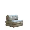 Sofá para Sala de Estar de Apartamento Pequeño Sofá Perezoso Simple de Gama Alta Muebles Plegables de Doble Uso Uso en Habitaciones de Alquiler Cama Sofá Individual