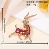 Colección de Año Nuevo 2026: Broche de Cordero del Zodiaco Dorado, un pasador elegante y con estilo para mujer, perfecto como accesorio o regalo de Año Nuevo
