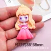 Directo de fábrica serie de princesas de dibujos animados Blancanieves pasador para el pelo funda de teléfono parche hecho a mano con pegamento de crema resina