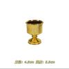 Taça de Vinho de Cobre para Deus da Riqueza Pé Alto para Adoração de Taças Deus Doméstico para Guan Gong Mestre Senhor Taça de Vinho Copo de Homenagem Ornamento