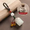 Bolsita Luminosa Hueca Colgante Llavero de Coche Colgante Pequeño para Bolso de Hombre y Mujer Colgante de Caja de Pastillas de Incienso para Aromaterapia