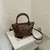 Bolsa Tote Pequena Diversos para Trabalho Feminina 2026 Nova Outono Retro Gorpcore Trabalho com Ombro Único Transversal Bolsa Saco