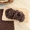 Pinza de Plátano con Estampado de Flor de Lazo Hace que el Cabello se Vea Más Lleno Pinza para el Cabello Pinza de Garra para Mujeres 2026 Nuevo Estilo Parte Trasera de la Cabeza Medio Recogido Pinza para Cola de Caballo