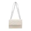 Bolsa Pequena de Corrente Simples da Moda deste Ano Bolsa Feminina Comércio Exterior Outono Nova Bolsa Feminina Ombro Único Transversal Pequena Quadrada