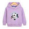 Meninos e Meninas suéter com capuz de outono 2022 Primavera e outono novo casaco infantil casual loose top de moda infantil