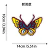 Nuevos parches de mariposa bordados con lentejuelas y bordado de hilo para ropa, bolsos, zapatos, sombreros y decoración de ropa, parches DIY