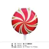 Estrella de Explosión Navideña Lazo Muleta Estrella de Cinco Puntas Molinillo Dulce Escena de Regalo Navideño Globo de Película de Aluminio